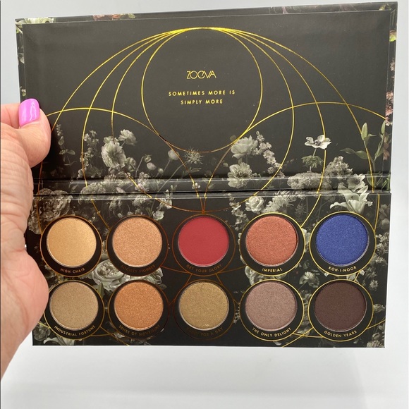 Zoeva, Eyeshadow Palette Opulence 10pc set Metallic & Matte New - Picture 2 of 5